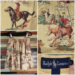 Vintage mid 1980's Ralph Lauren Blue Label skirt.